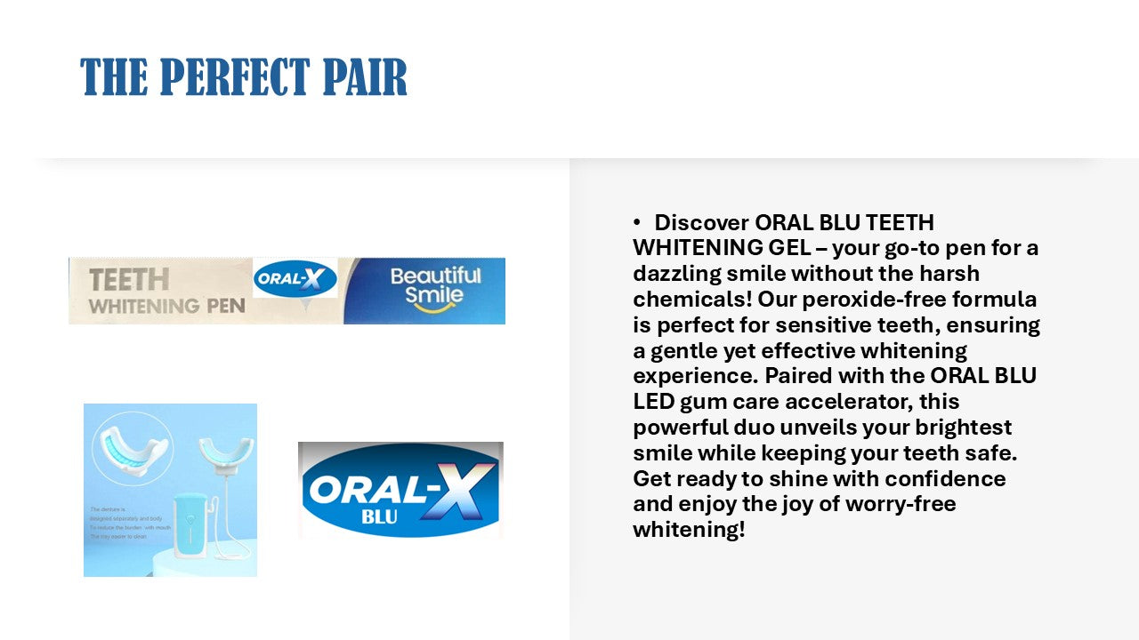 ORAL BLU PAP TEETH WHITENING GEL PEN