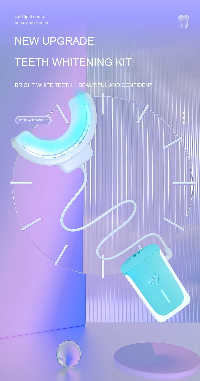 TEETH WHITENING AND GUM CARE SYSTEM