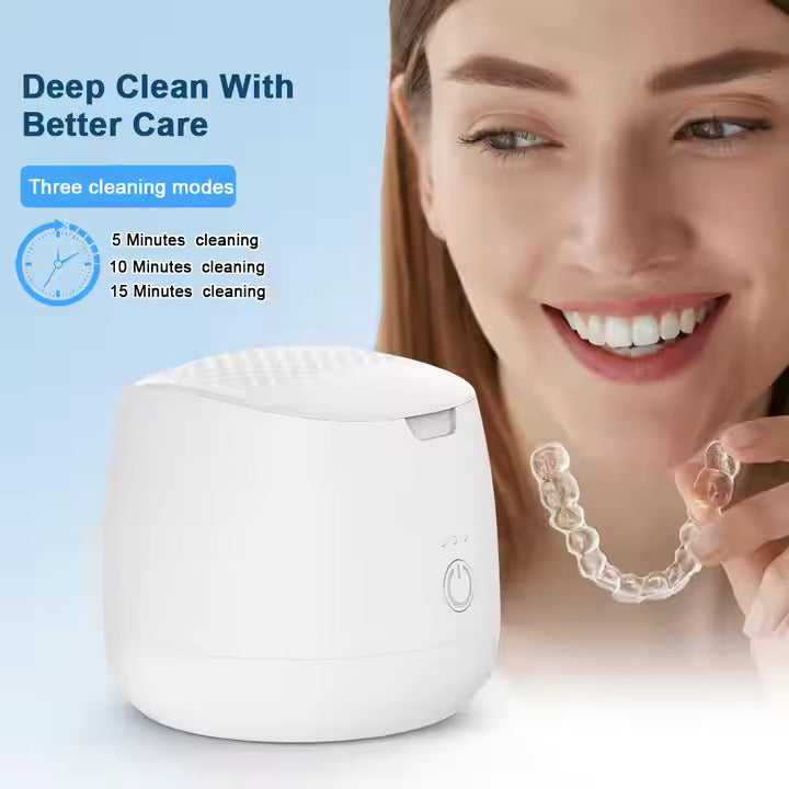 DentaKlean Ultrasonic Denture Cleaning Pod With UV Sterilization  &nbsp