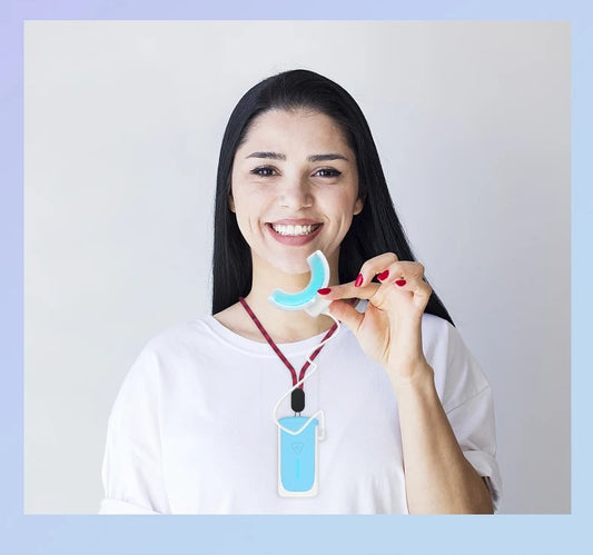 ORAL -X – BLUE  Light Therapy System, Blue Light for Healthier Gums and Teeth Whitening